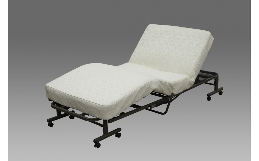 ベッド  折りたたみコイル電動ベッド アイリスオーヤマ 組み立て不要 マットレス 耐久性 OTB-CDN ホワイト