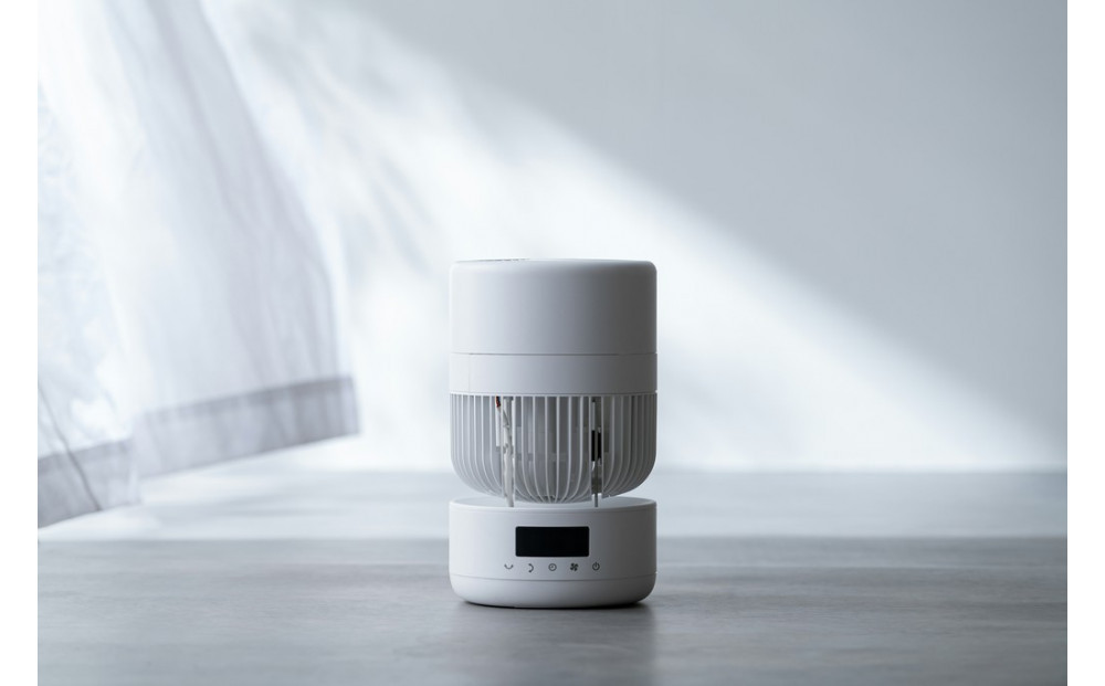 サーキュレーター DC円柱型 15cm PCF-CD15TECA-W ホワイト