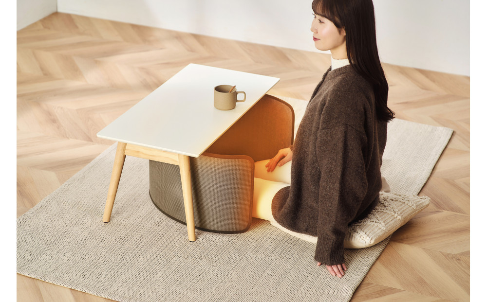 ぐるポカパネルヒーター APH-R12B-DT ダークブラウン