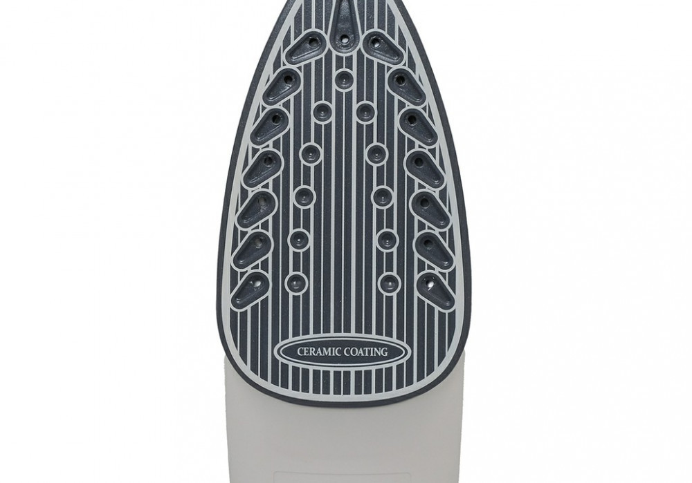 スチームアイロン セラミックコート 立ち上がり30秒 アイリスオーヤマ 家電 電化製品 家庭用 スチーム 2段階 耐久性 IRN-21C-W/H