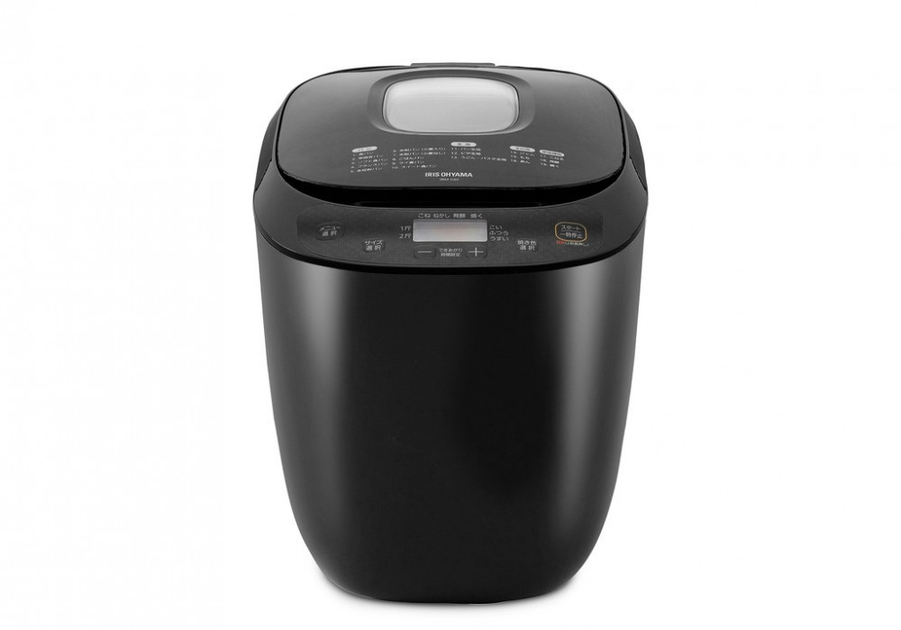 ホームベーカリー アイリスオーヤマ ブラック コンパクトホームベーカリー コンパクト ベーカリー パン 食パン キッチン家電 ギフト プレゼント お祝い 贈り物 母の日 新生活 おすすめ 人気 アイリス IBM-020-B