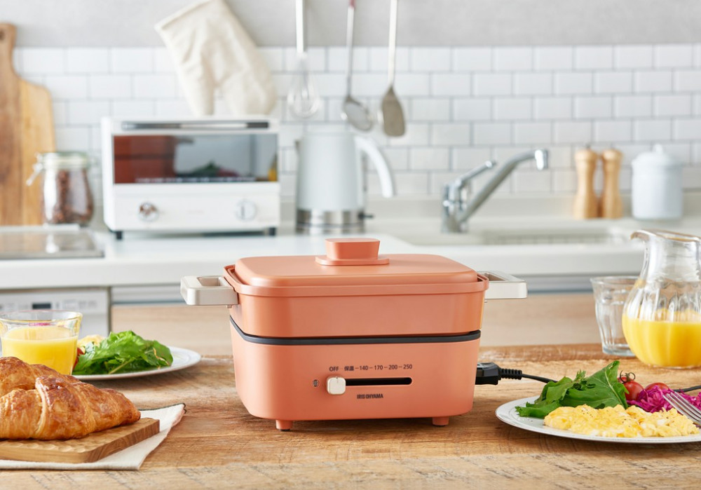 グリル鍋 3枚プレート　IGU-P3-D