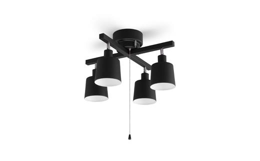 4灯シーリングライト クロス形 CE4LA-20C-B