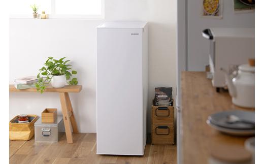 冷凍庫 スリム 小型 家庭用 前開き 80L セカンド冷凍庫 スリム冷凍庫 IUSN-8A-W ホワイト スキマックス ストック 冷凍 フリーザー ストッカー 保存 ファン式 キッチン家電 家電 アイリスオーヤマ