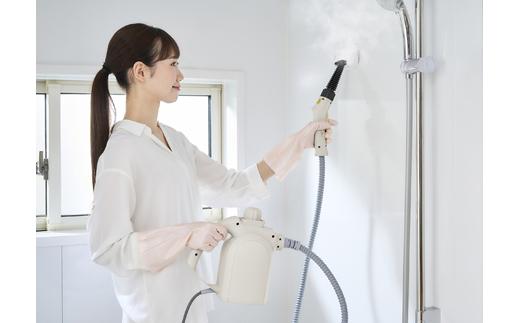 スチームクリーナーハンディタイプ STM-305R-C アイボリ― スチームクリーナー ハンディタイプ スチーム クリーナー ハンディ 洗浄 掃除 キッチン コンロ 油汚れ 換気扇 浴室 お風呂 アイリスオーヤマ