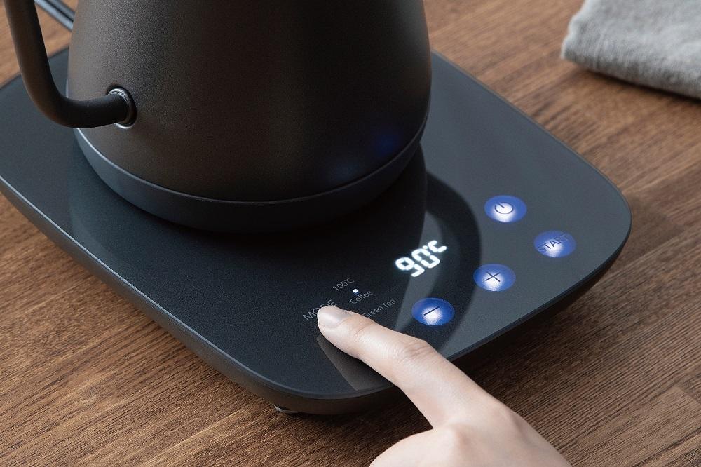 ケトル 電気 アイリスオーヤマ アッシュ 電気ケトル 電気ポット 温度調節 細口ノズル ポット お湯 湯沸かし 保温 紅茶 ティー コーヒー 珈琲 茶 家電 キッチン家電 おしゃれ おすすめ 人気 アイリス IKE-C601T-HA