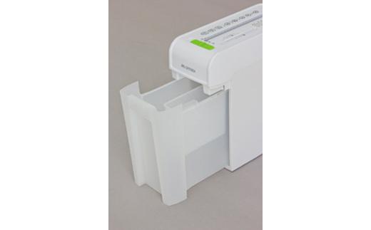 シュレッダー クロスカット 6枚同時細断 アイリスオーヤマ CD対応 A4用紙 家庭用 細断 セキュリティP6HC ホワイト