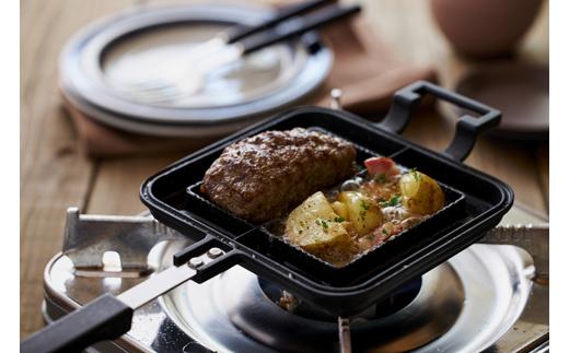具だくさんホットサンドメーカー IHガス火両用 ホットサンドメーカー ホットサンド ホットサンド用 サンドメーカー 耳まで IH ガス火 直火 両用 フッ素加工 アウトドア キャンプ おうちカフェ ダブル NGHS-DI