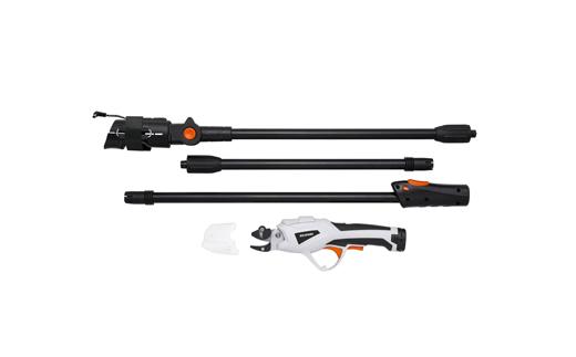 高枝バサミ 剪定 3.7V 充電式 キャッチ機能付き 充電式高枝剪定はさみ アイリスオーヤマ 家電 電化製品 コードレス 軽量 電動 JTH10 ホワイト