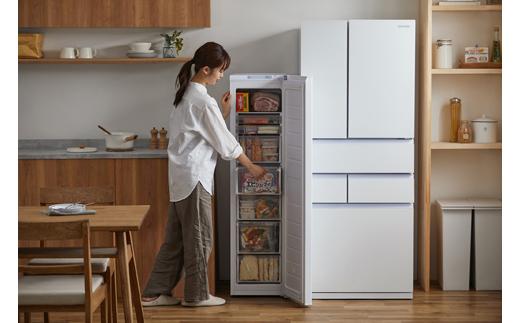 スリム冷凍庫 120L IUSN-S12A-W ホワイト スリム スキマックス 冷凍庫 フリーザー 氷 食材 冷凍食品 保存 自動霜取 家庭用 コンパクト 大容量 キッチン家電 家電 アイリスオーヤマ