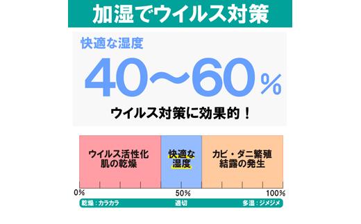 超音波式加湿器 しずく型  木目調 木造5畳 / 洋室8畳 LEDライト タンク容量2.8L UHM-280SM-T ナチュラル アイリスオーヤマ｜アロマ対応 抗菌 ドロップ型 オフィス ナチュラル
