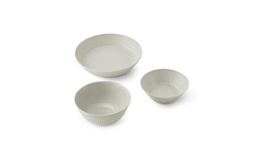 食器　３点セット　MNW-3S　グレー
