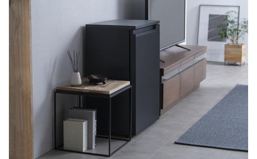 冷蔵庫 奥行スリム冷蔵庫 66L アイリスオーヤマ ブラック コンパクト 小型 セカンド 冷凍庫 右開き 奥行39 冷蔵 冷凍 冷蔵保存 冷凍保存 家電 電化製品 使いやすい 便利 おすすめ 人気 アイリス  IRSN-7A-B ブラック