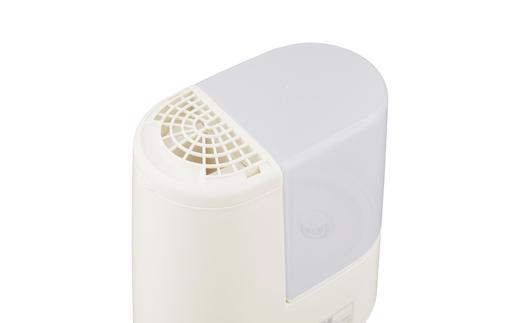 スチーム式加湿器 木造4畳 / 洋室7畳  260ml AHM-H26B-C アイボリー アイリスオーヤマ｜アロマ対応 連続加湿時間約9時間 衛生 リラックス アロマトレー