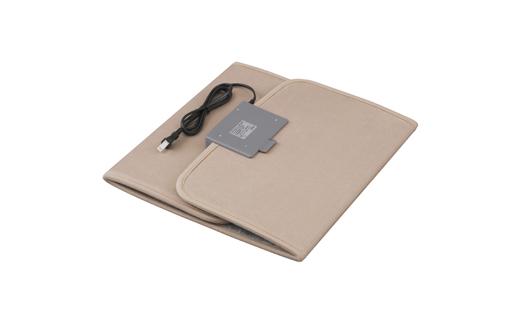 デスクパネルヒーター 自動切タイマー付 APH-16B-P アプリコットピンク 温度無段階調節 アイリスオーヤマ｜コンパクト収納 リビング オフィス あったか 寒さ対策