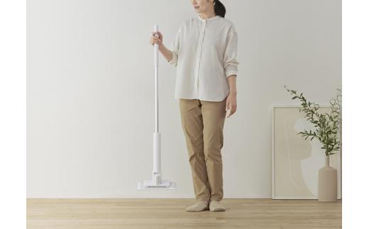 電動フロアワイパー 高速振動 アイリスオーヤマ 家電 電化製品 家庭用 お手入れ簡単 ウェットシート ドライシート SWD-A-W ホワイト