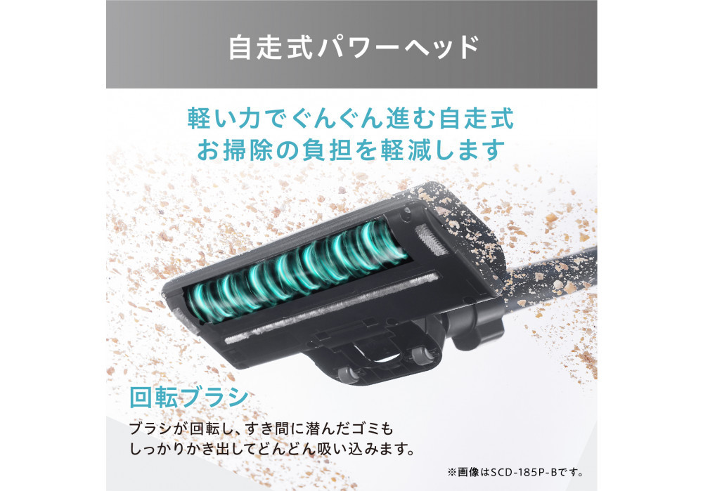 掃除機 充電式サイクロンスティッククリーナー アイリスオーヤマ ホワイト 充電式クリーナー サイクロンスティッククリーナー ハンディ スティック 軽量 2WAY 充電式 パワフル 吸引力 コンパクト 小型 自走式 おすすめ 人気 アイリス SCD-185P-W