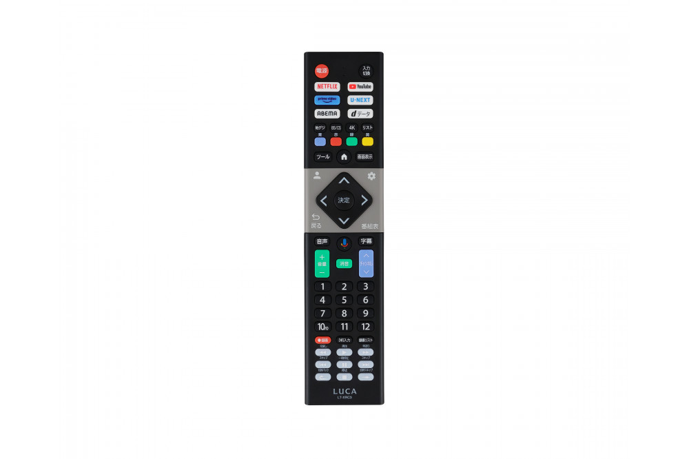 55V型 4Kスマート液晶テレビ LT-55UGX-F1　ブラック