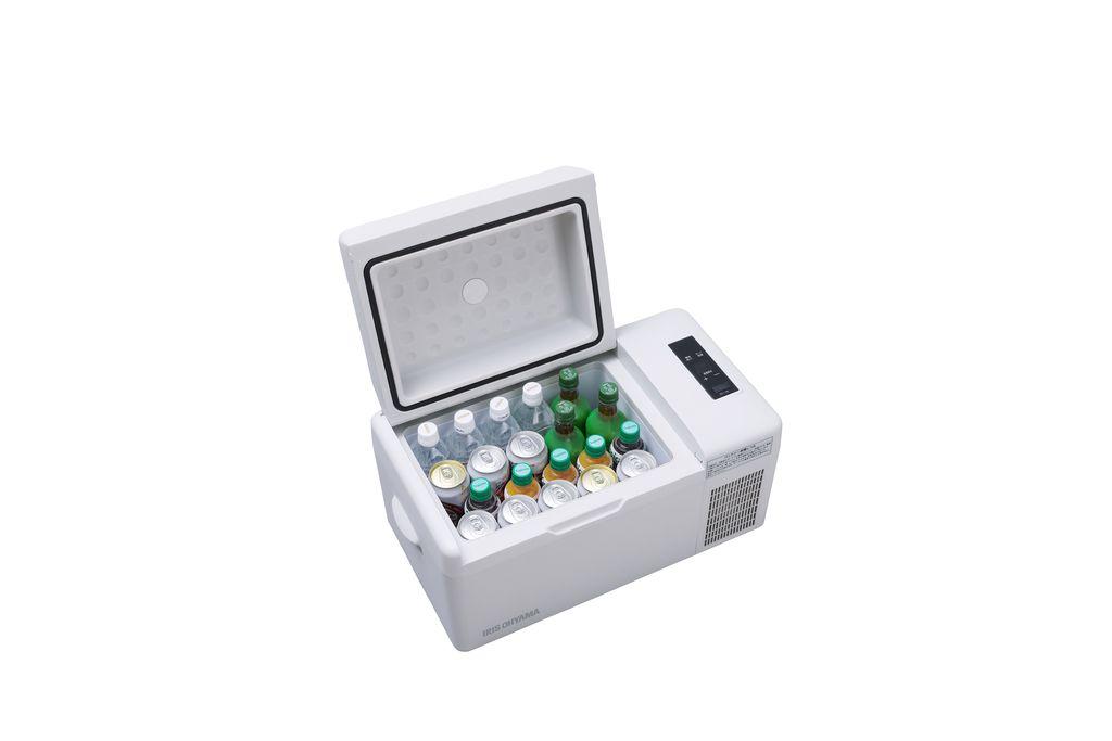 ポータブル冷蔵冷凍庫 20L 冷蔵庫 冷凍庫 DC電源 AC電源 USBポート アイリスオーヤマ 家電 アウトドア ポータブル サブ冷蔵庫 サブ冷凍庫 車載 フリーザー BBQ 小型冷蔵庫 小型冷凍庫 急速モード IPD-2B-W ホワイト