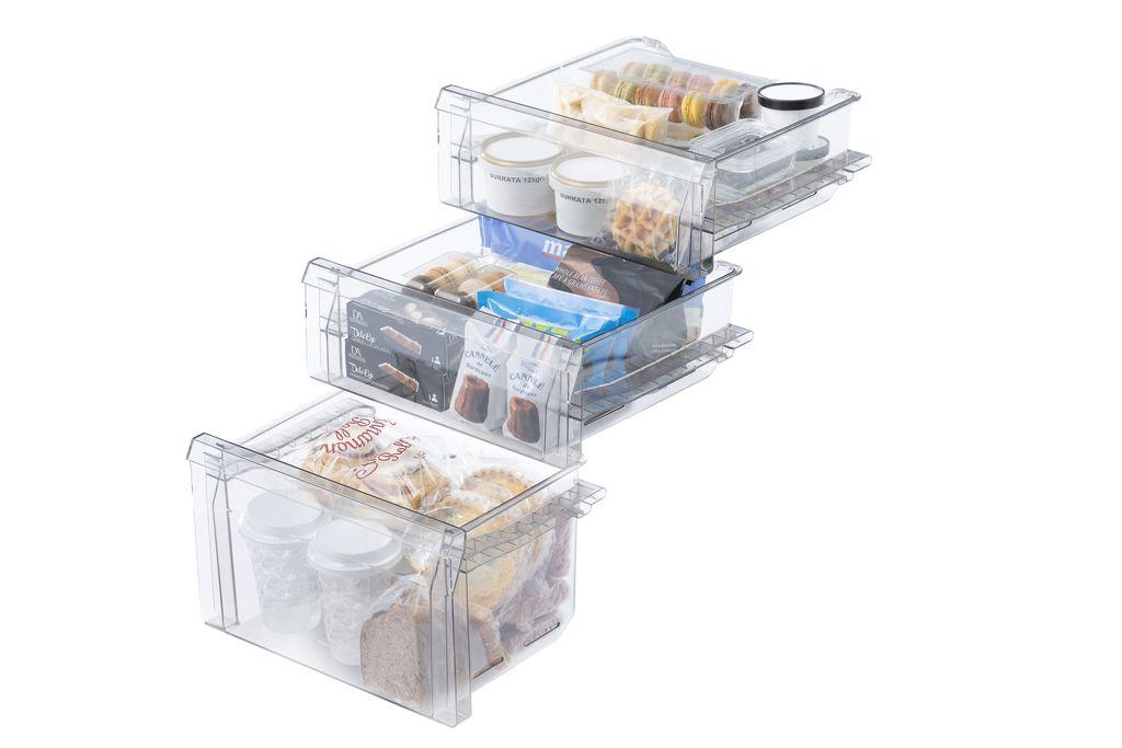 冷凍冷蔵庫 153L IRSN-BLK15A-B ブラック