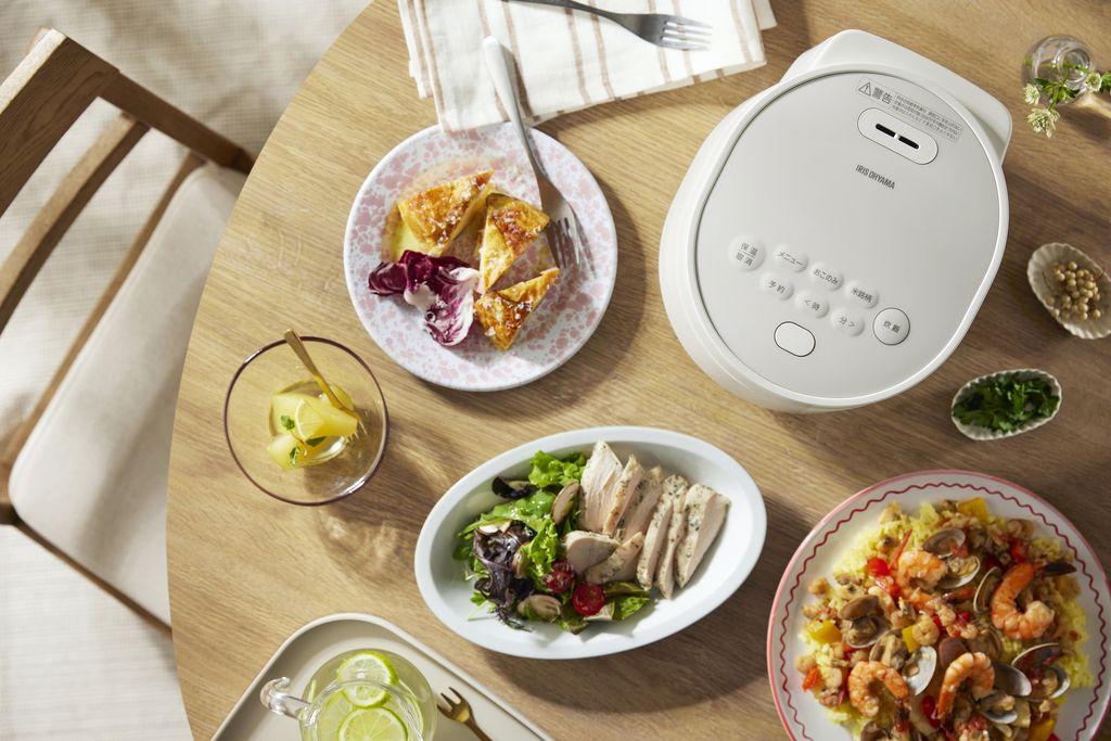 炊飯器 マイコンジャー炊飯器 3合 RC-MGA30-WH ナチュラルホワイト