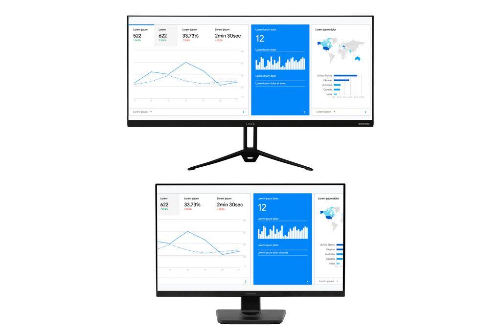 モニター ウルトラワイドモニター 29V型　ILD-AW29FHD-B　ブラック