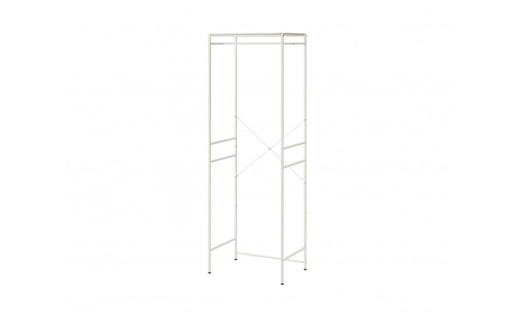 チェスト上ハンガーラック CHHR-640 ホワイト