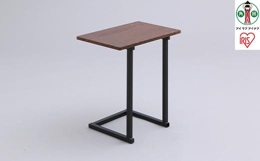 サイドテーブルSDT-45ブラウンオーク／ブラック