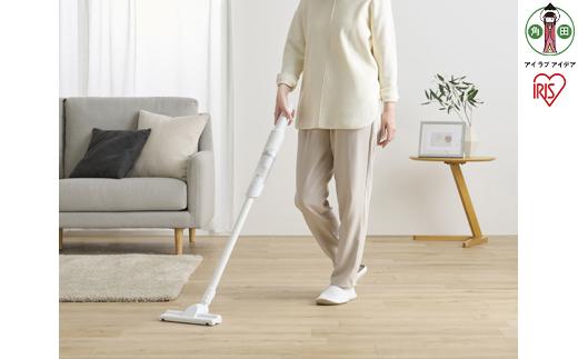 掃除機　充電式ハンディクリーナー マルチツールセット アイリスオーヤマ ホワイト 充電式クリーナー スティッククリーナー ハンディ スティック 軽量 2WAY 充電式 パワフル 吸引力 コンパクト 小型 自走式 おすすめ 人気 アイリス HCD-22M-W ホワイト