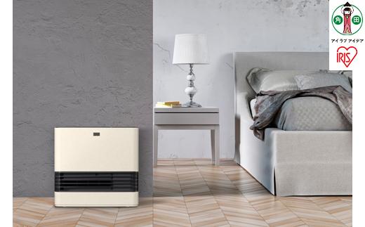 大風量加湿セラミックファンヒーター 1200W ACHHM12A-W ホワイト アイリスオーヤマ｜即暖 温風3モード