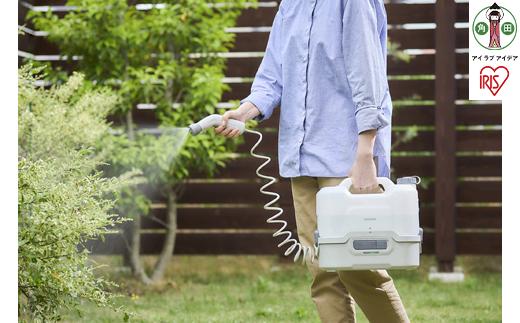 充電式ポータブルウォッシャー　JPW-T81-W／H　ホワイト／グレー