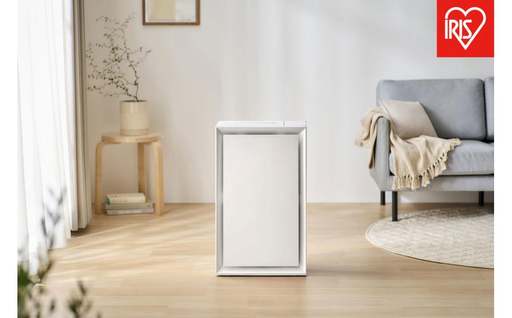 空気清浄機 23畳 加湿空気清浄機 14畳 温度・湿度センサー ほこりセンサー 2WAY給水 お手入れ簡単 加湿器 アイリスオーヤマ PM2.5 健康維持 ニオイ対策 センサー HEPAフィルター 自動モード AAP-AH50A-W ホワイト