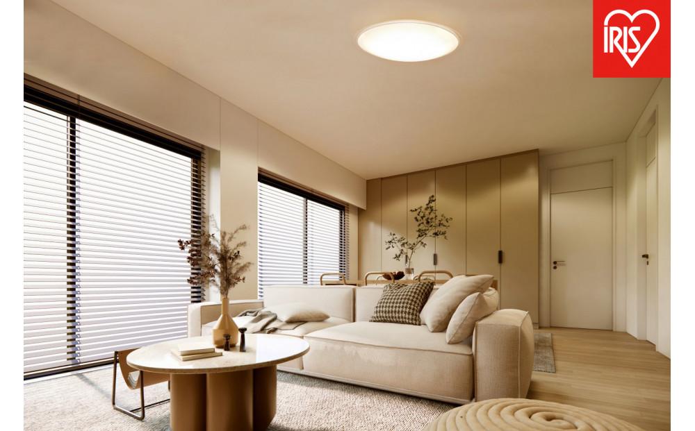 照明 LEDシーリングライト 12畳調色 クリアフレーム CEA12DL-5.0QCF