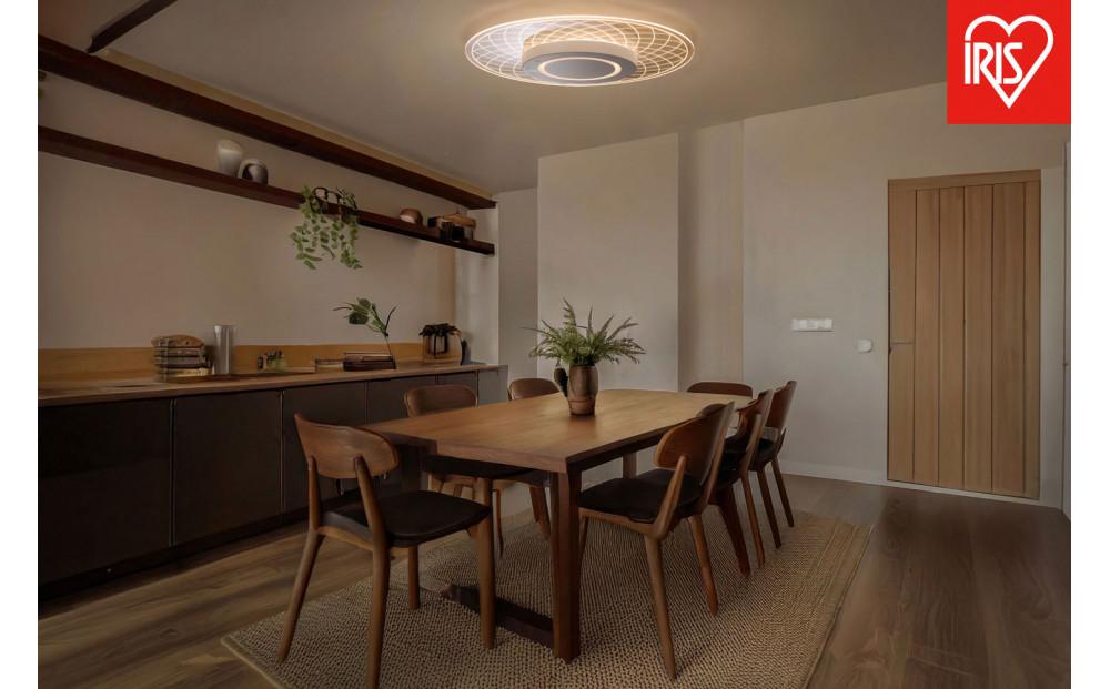 LEDシーリングライト パネルライト 調光調色 8畳 照明 アイリスオーヤマ 家電 電化製品 節電 リビング おやすみタイマー 省エネ 節電 CEA-A08DLP-N 