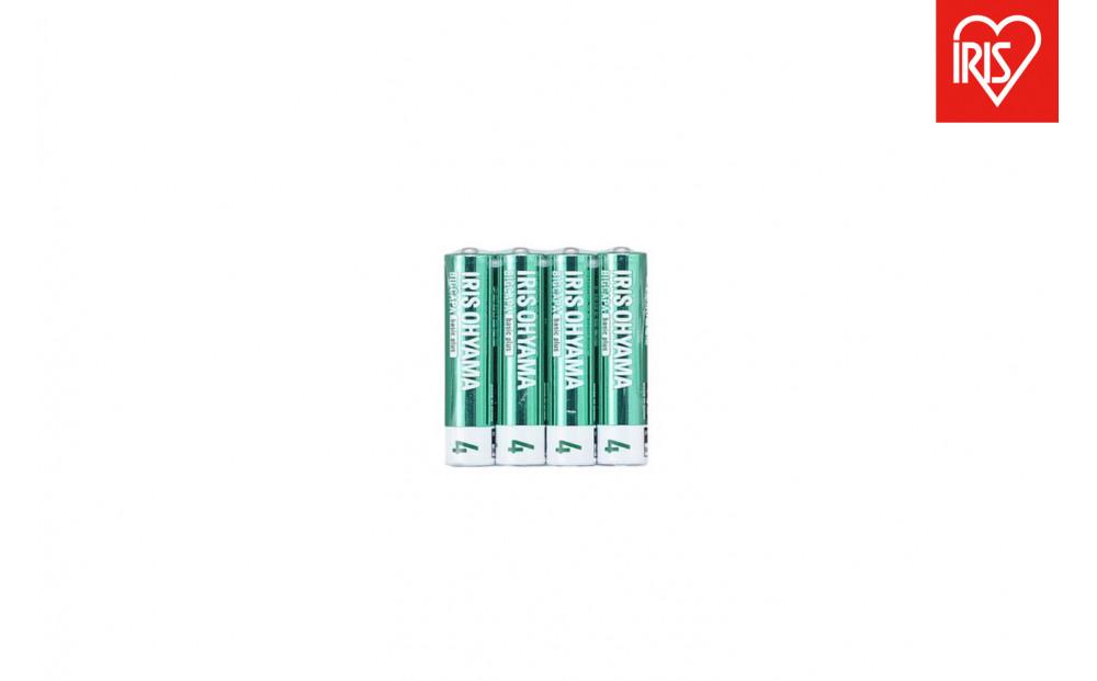 乾電池 BIGCAPA basic plus アルカリ乾電池  単4形4本パック LR03Bbp/4S