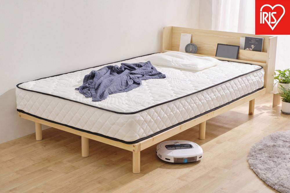 ベッド  宮付き高耐荷重すのこベッド HWBM-SD ナチュラル