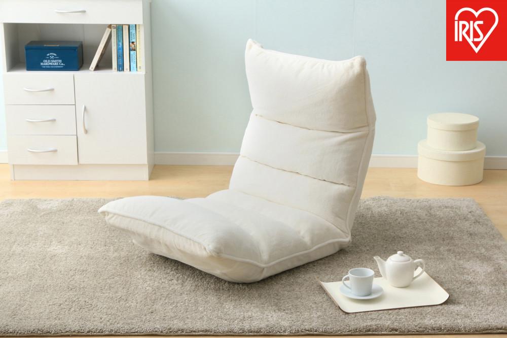 イス フロアチェア　低反発 ZCR-2 アイボリー