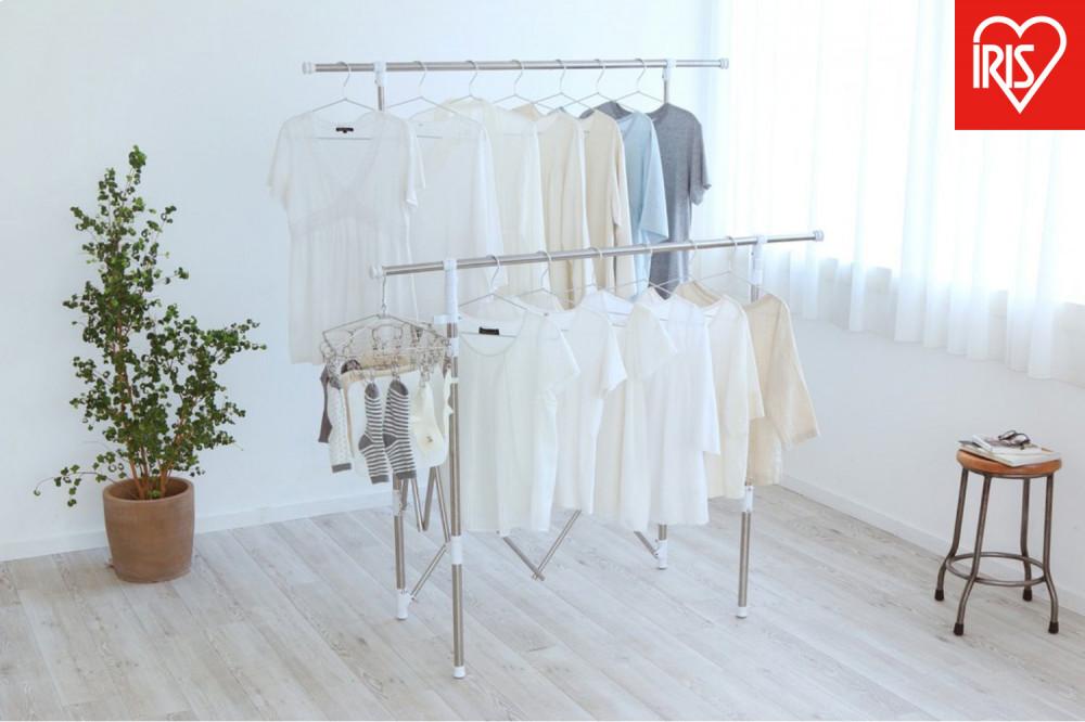 物干し  伸縮スリム収納物干し SSSM-140