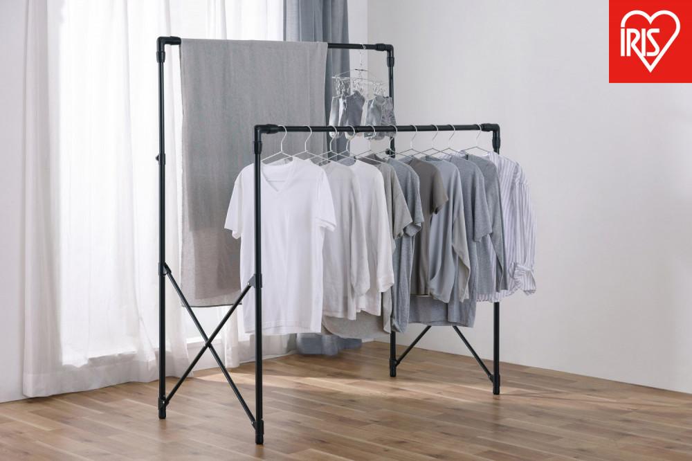 物干し  伸縮多機能スタイル物干し STSM-150 ブラック