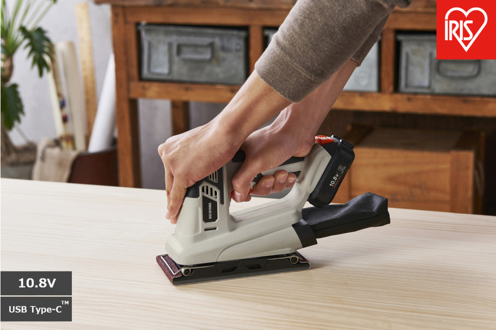 充電式オービタルサンダ１０．８Ｖ JSD919TC サンドベージュ