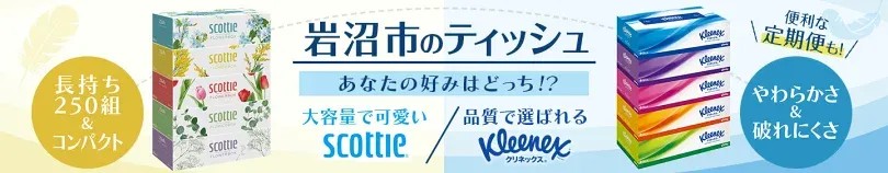 岩沼市のティッシュ