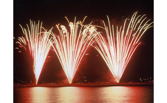 花火 スターマインスーパージャンボ 約100発 プライベート チケット 花火大会