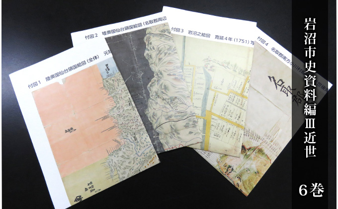 岩沼市史 第6巻資料編3 近世 本 付録付き