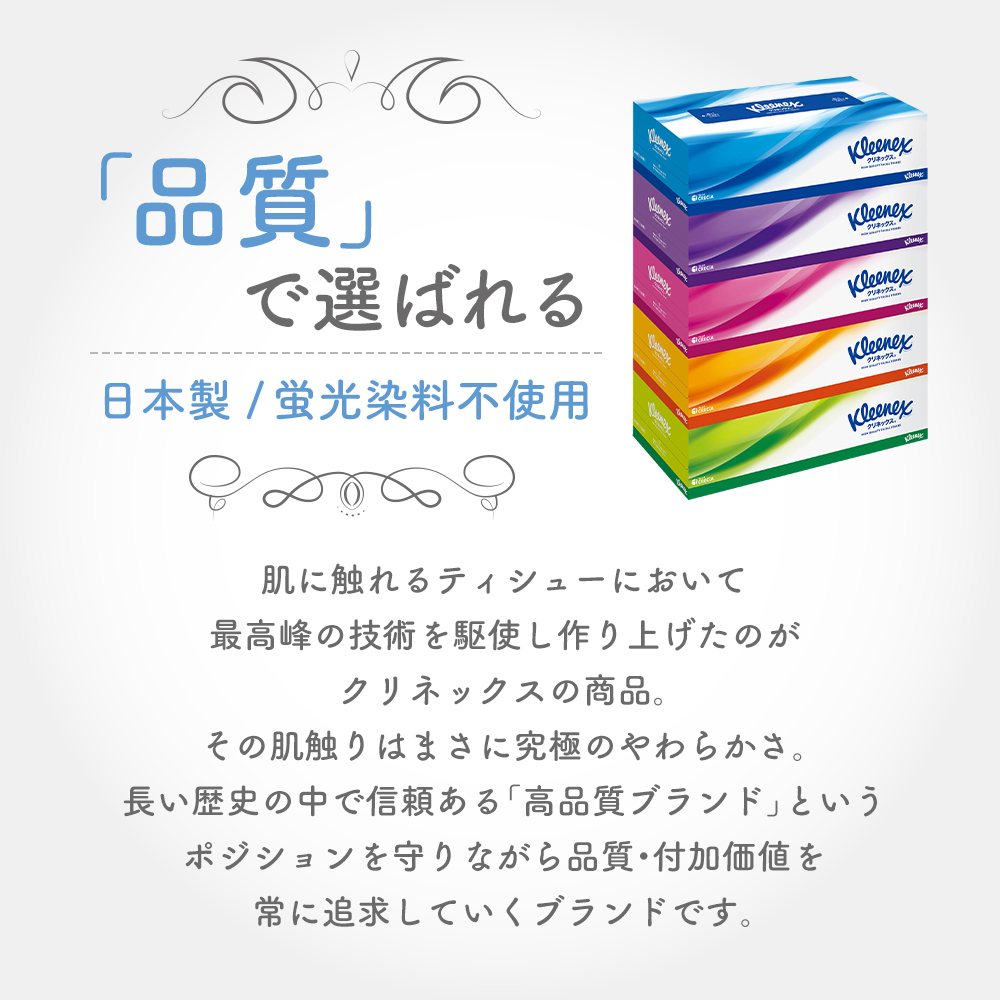 ティッシュ クリネックス ティシュー 5箱入×4パック ティッシュペーパー セット 柔らかい 節約 日用品 日用雑貨 消耗品 備蓄 備蓄品 備蓄用 防災 災害 ボックスティッシュ テッシュ ペーパー ローリングストック 宮城 岩沼市