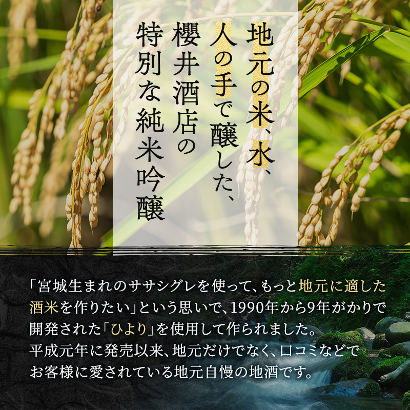 ごこく波 千 (720ml×2本) お酒 日本酒 純米吟醸酒