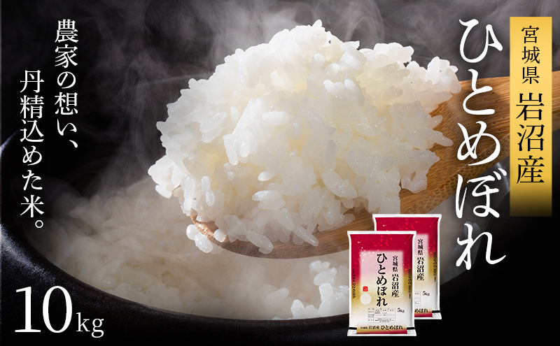 【令和7年産新米】 ひとめぼれ 10kg 米 岩沼産 お米 白米 精米