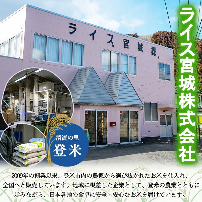 ＜3ヵ月定期便＞ 令和8年産 ひとめぼれ 合計30kg (10kg×3回) 宮城県登米市産 お米 おこめ 米 コメ 白米 ご飯 ごはん おにぎり お弁当 ブランド米 頒布会【ライス宮城株式会社】tm294-R8