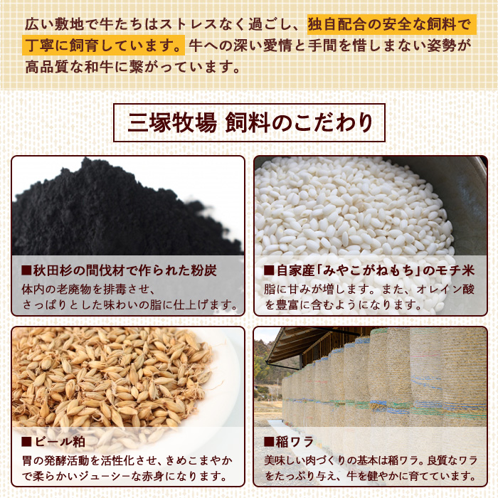 仙台牛 しゃぶしゃぶ用 300g 登米市産 牛肉 お肉 にく 宮城県産【三塚牧場】tm027