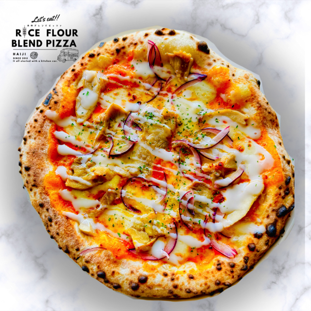 ≪登米市産米粉使用≫ HAIJI贅沢ピザ3枚セット (3種×各1枚) ピザ マルゲリータ モッツァレラ 小麦 国産小麦 米粉 冷凍 チーズ 食べ比べ セット 【HAIJI】tm544