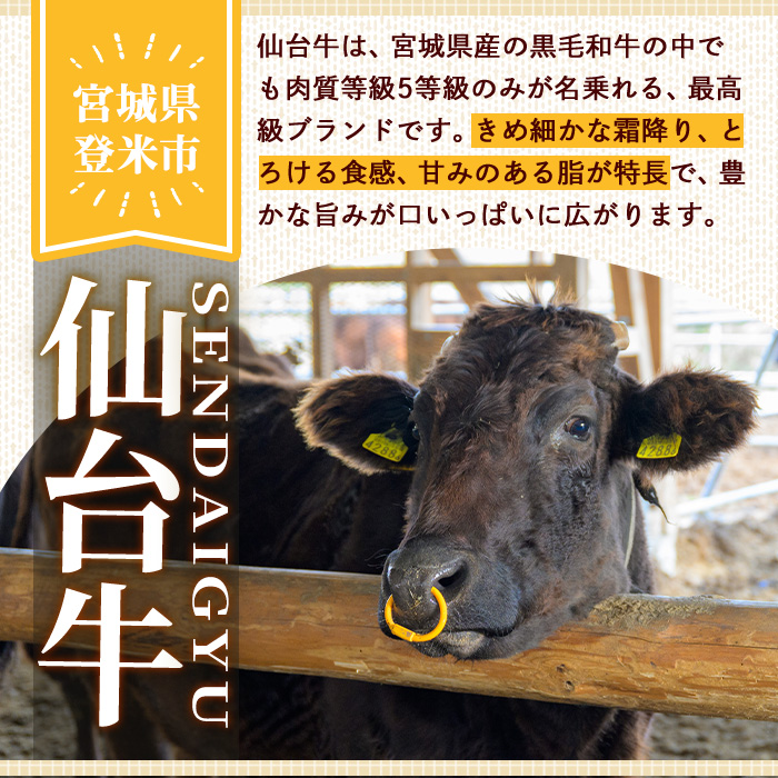 仙台牛肩ロ－ス 焼肉用 300g 登米市産 牛肉 お肉 にく 宮城県産 バーベキュー【三塚牧場】tm025